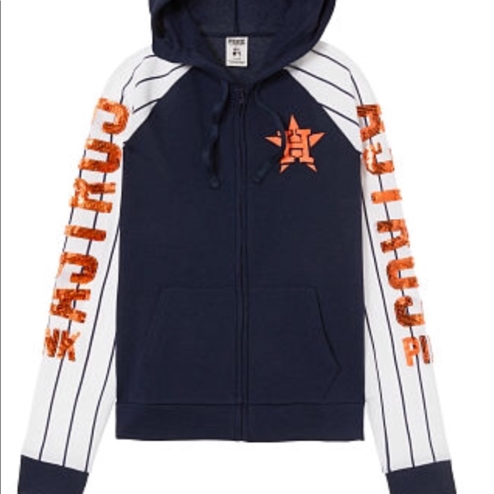 Vs pink jacket Houston Astros